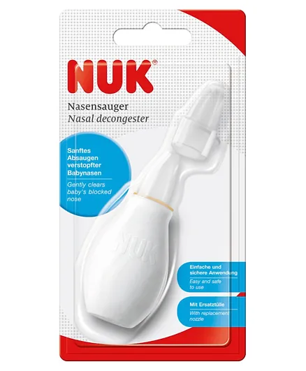 NUK Nasal Decongester - White