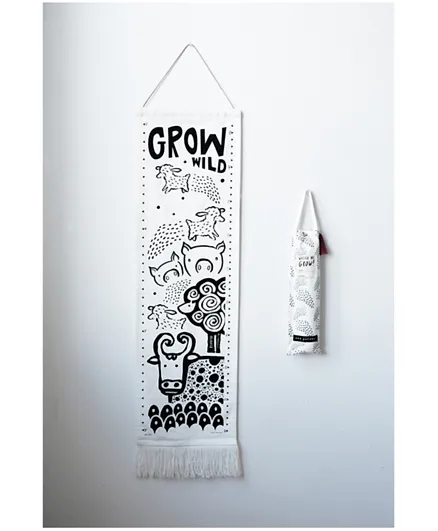 Wee Gallery, Canvas Growth Chart, Measuring Chart WG372-