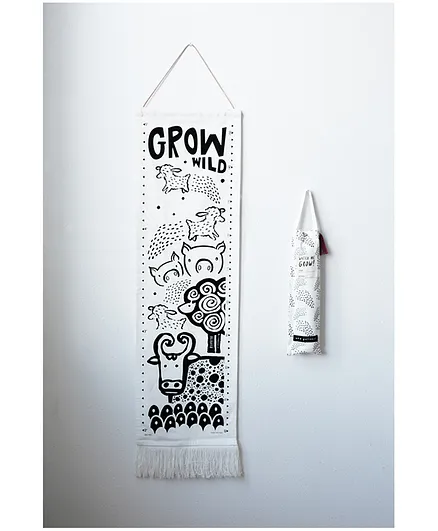 Wee Gallery, Canvas Growth Chart, Measuring Chart WG372-