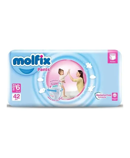 Molfix Diaper Pants Size 6 - 42 Pieces