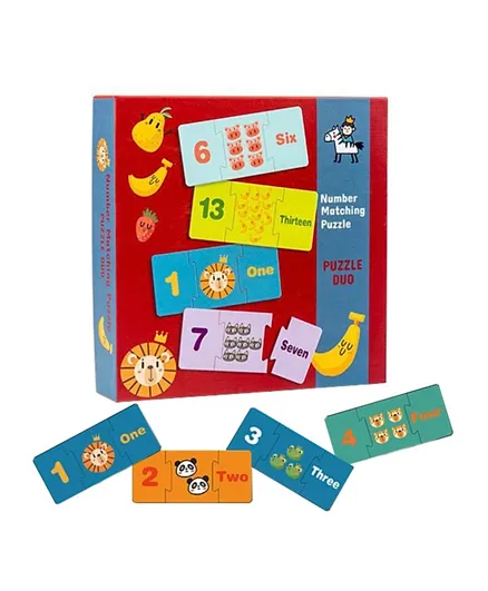 UKR Duo Matching Puzzle Number Jigsaw Puzzle