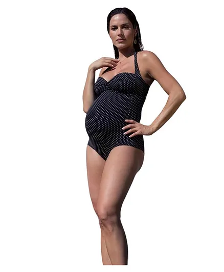 Mums Bumps Pez D or Montego Bay Jacquard One Piece Maternity Swimsuit Navy Online in UAE Buy at Best Price from FirstCry.ae 354d3ae1f84a4