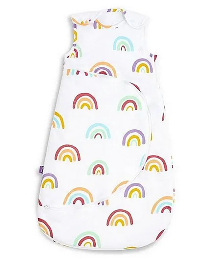 SnuzPouch Baby Sleeping Bag with Zip 2.5 Tog Rainbow - Large