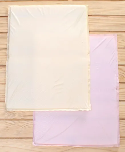 Babyhug Foam Sheet Medium Pack of 2 - Pink Yellow