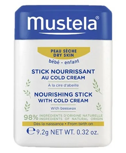 Mustela Nourishing Stick with Cold Cream - 9.2g