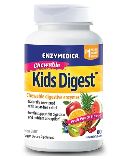 Enzymedica Kids Digest Chewables - 60 Tablets