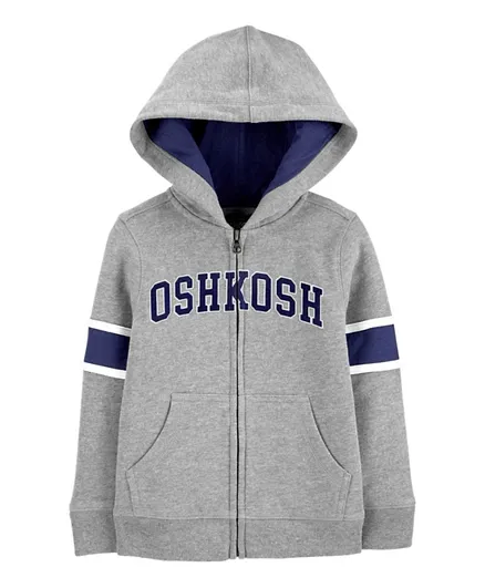 OshKosh B'Gosh Logo Fleece Hoodie - Heather