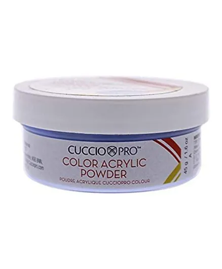 Cuccio Pro Colour Acrylic Powder Blueberry Blue - 45g