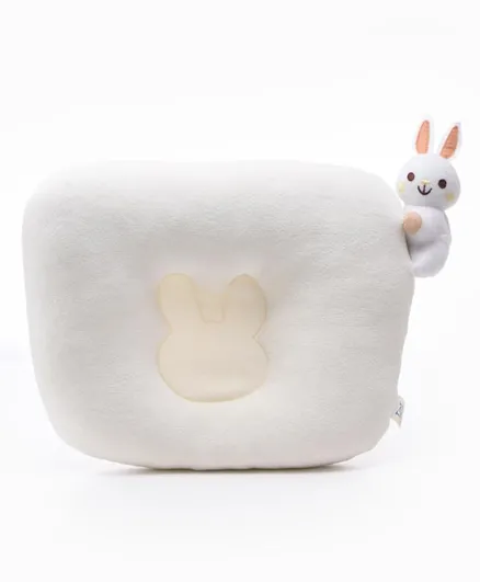 Tiny Hug Newborn Baby Pillow - Ivory