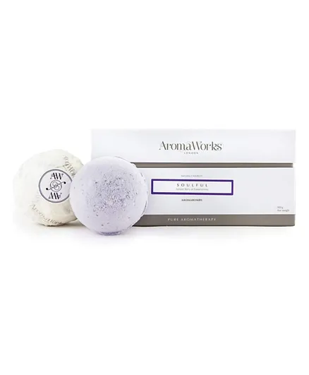 AROMA WORKS Naturally Sourced Duo Aroma Bombs Soulful - 500g