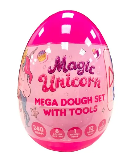 Rainbow Max Magic Unicorn Mega Dough Set with Tools