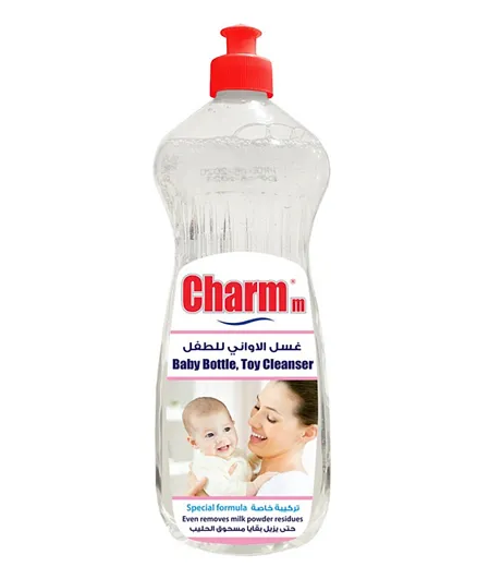 منظف ألعاب الزجاجات للأطفال من شارم - 1 لتر