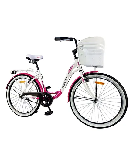 Mogoo Floress Lady Bike Pink - 26 Inch