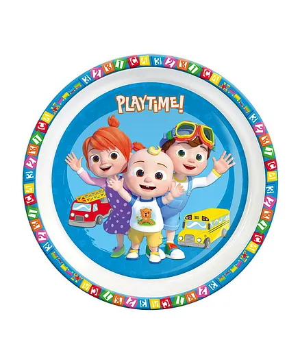 Cocomelon Kids Mico Plate - Blue