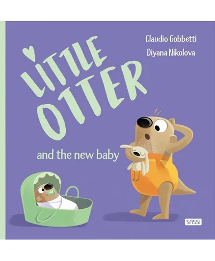 Little Otter And The New Baby - English