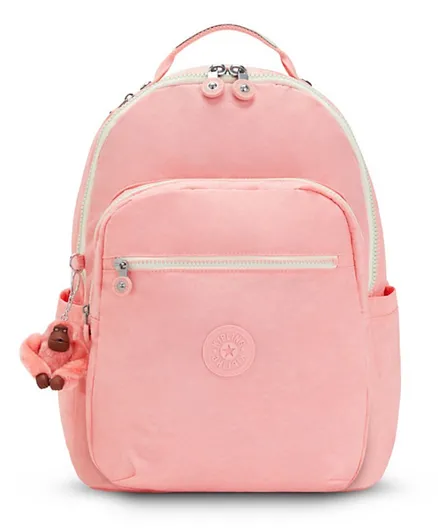 Kipling Seoul Pink Candy Large Backpack Pink - 17 Inches