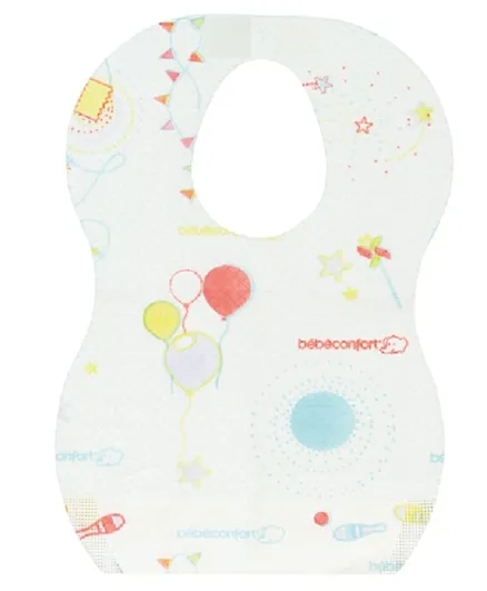 Bebeconfort Disposable Decorated Bibs - Pack of 20