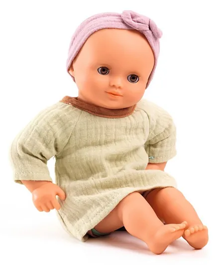 Djeco Baby Doll Pistache - 32cm