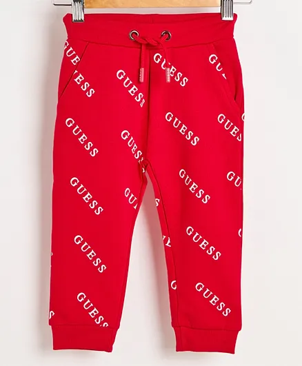 Guess Kids Active Pants - Red