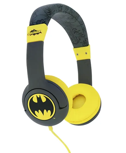OTL Batman On Ear Wired Headphone - Bat Signal