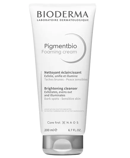 Bioderma Pigment bio Foaming Cream Cleanser for Hyperpigmented Skin - 200ml