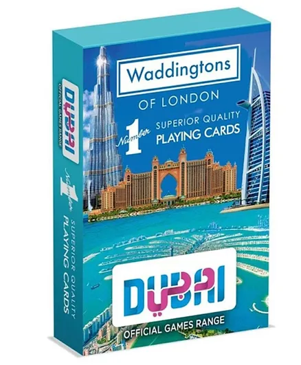 Waddingtons Playing Card Dubai Games Range - Multicolour