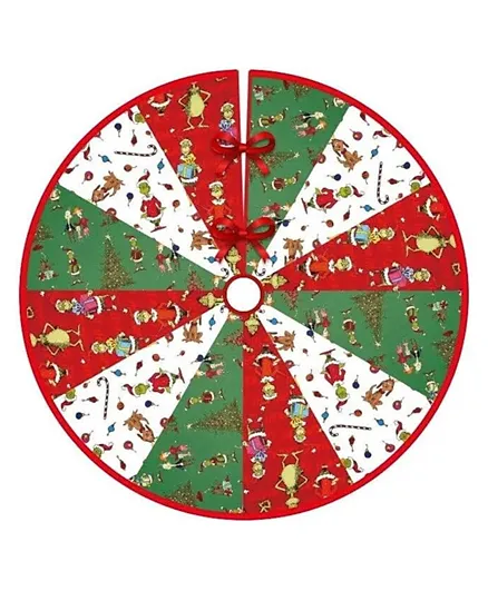 Brain Giggles Christmas Tree Skirt - Mulitcolor