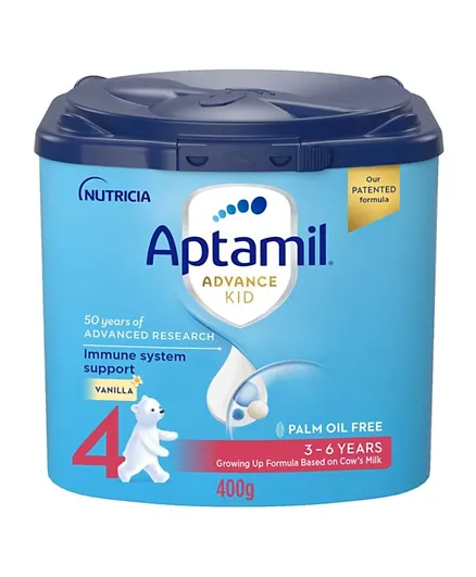 Aptamil Palm Oil Free Advance Kid 4 Milk Formula - 400g