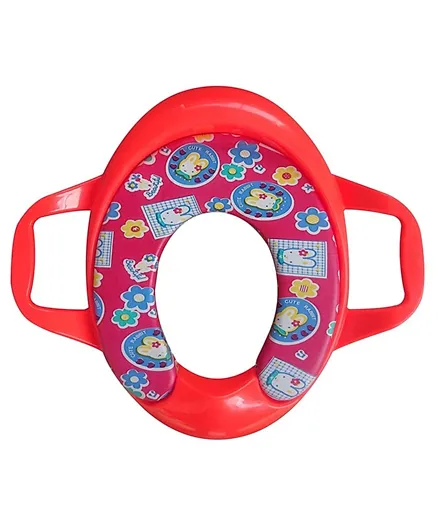 Sunbaby Blue Ocean Baby Potty Seat with Handle - Red