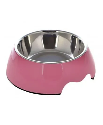 Nutrapet Melamine Round Bowl Pink - 1400mL