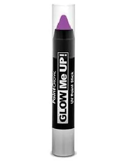 Paintglow UV Face Paint Stick Purple - 3.5 Grams