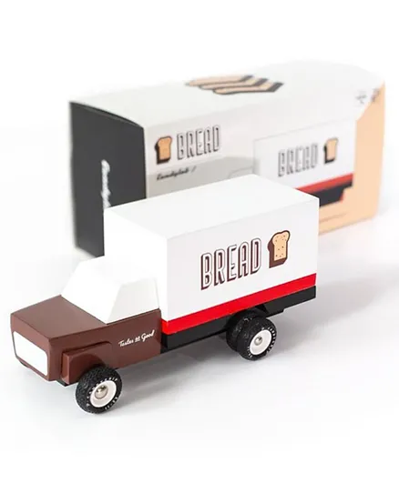 CandyLab Wooden Bread Truck - Multicolour