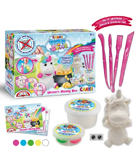 Craze Cloud Slime Money Box Unicorn