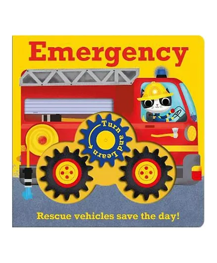 Bookoli Emergency Rescue Vehicles Save The Day - 8 Pages