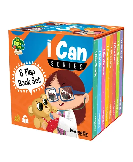 I Can Series Flap Book Set - 8 Pieces