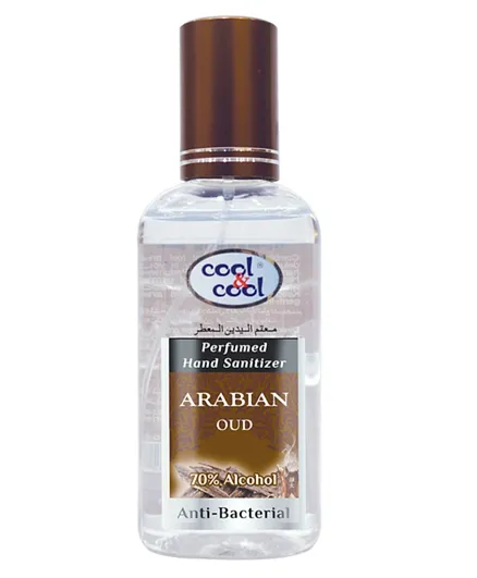 Cool & Cool Arabian Oud Perfumed Hand Sanitizer Spray - 60ml