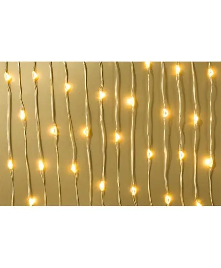 تالكينغ تيبلز سلك الأضواء الذهبية بتقنية LED لعيد