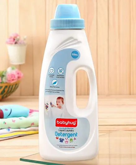 Babyhug Plant Based Disinfectant Liquid Laundry Detergent - 550 ml