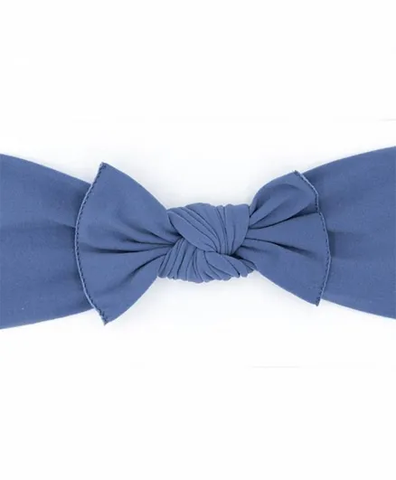 ليتل بو بيب - ربطة شعر بيبا  بفيونكة - أزرق
