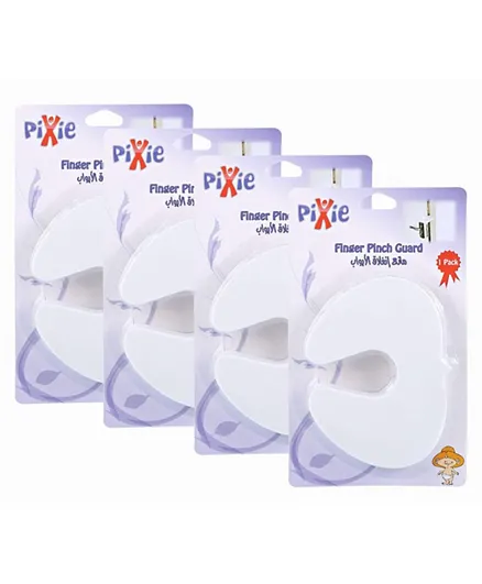 Pixie Finger Pinch Guard White - Pack of 4