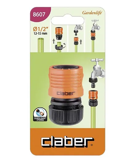 Claber Automatic Coupling - 1.27 cm
