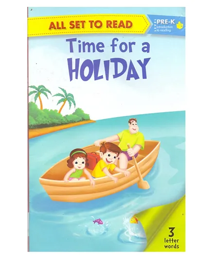 Om Kidz All Set To Read Time For A Holiday Paperback - 32 pages