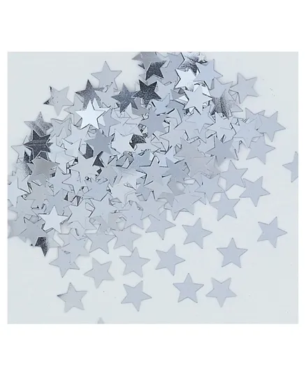 Unique  Star Confetti - Silver