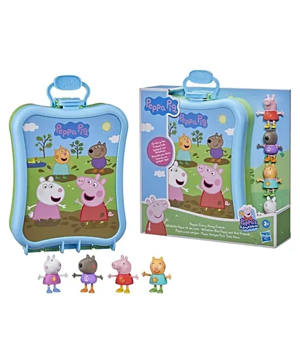 Peppa Pig Toys Peppas Carry-Along Friends Toy Set