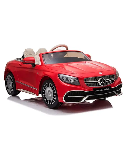 Mercedes Kids Cars Maybach S650 Licensed Ride-on Car -  Red