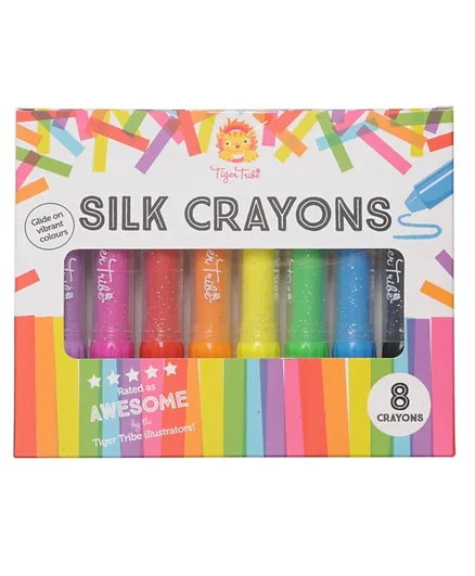 Tiger Tribe Silk Crayons - Multi colour