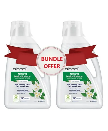Bissell MultiSurface Natural Formula Bundle of 2 - 2000mL (each)