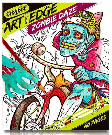 Crayola Art with Edge Zombie Daze Book