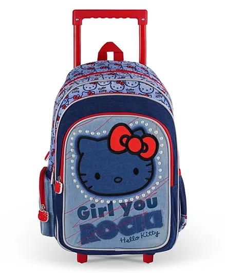 Sanrio Hello Kitty Girls You Rock Trolley Backpack - 16 Inches