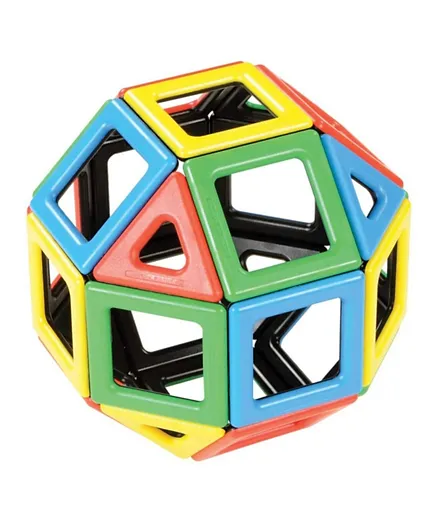 Polydron Magnetic Class Set Multicolour - 96 Pieces
